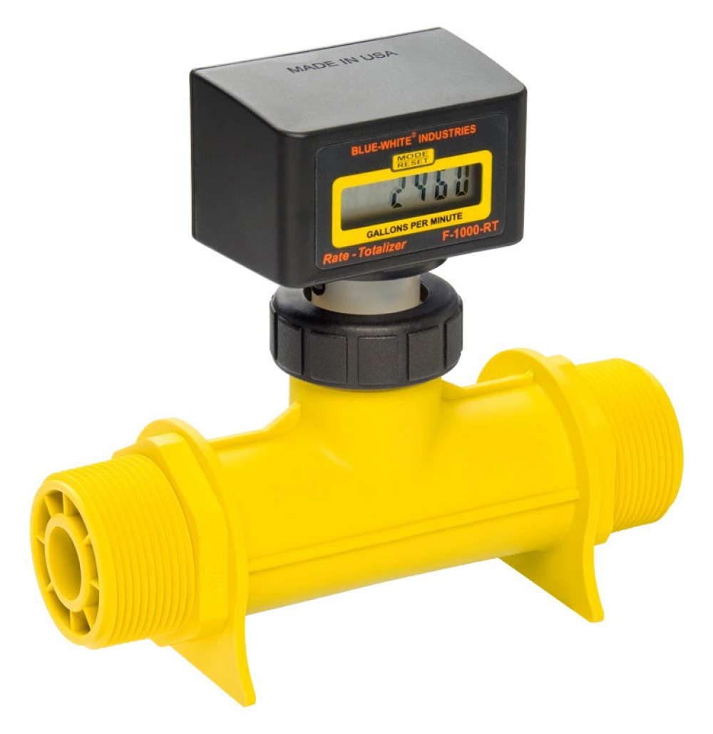 F-1000 Digital Paddlewheel Flow Meter